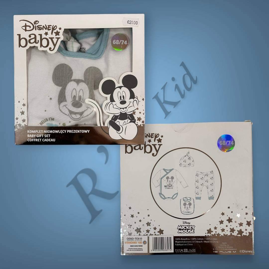 Coffret bébé Minnie/Mickey 